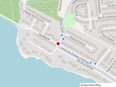 Location of les Paysagements Potvin at 167 Rue Beaulac, Gatineau