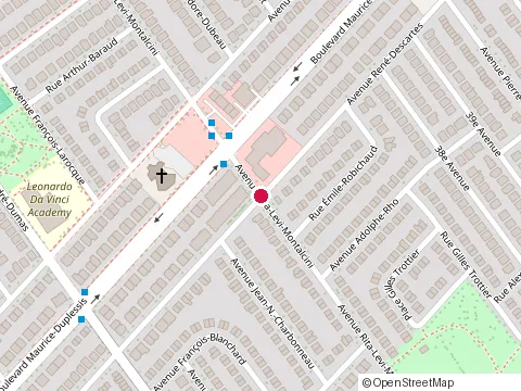 Location of les Paysagistes Di Re, Montréal