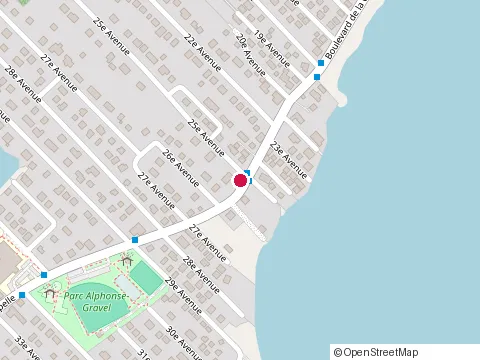 Location of les Peintres Guerin at 327 29 Av, Saint-Eustache