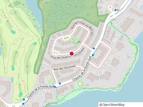 Location of les Peintres Liberte Inc at 67, Rue de l'Oree-du-Bois O, Verdun