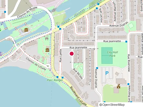 Location of les Peintres Micasa Inc at 97, Rue Mcvey, LaSalle