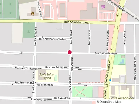 Location of les Peintres Plaber at 390 Rue Saint-Georges, Saint-Jean-sur-Richelieu