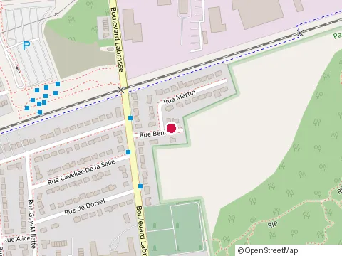 Location of les Peintures Stephane Bisson at 416 Rue Benoît, Gatineau