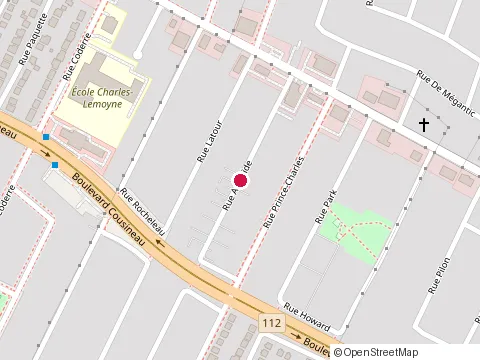 Location of les Petits Crapauds at 2730 Rue Adélaide, Saint-Hubert