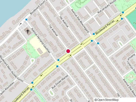Location of les Petits Dauphins d'Irlande at 12535 15E Av, Montréal