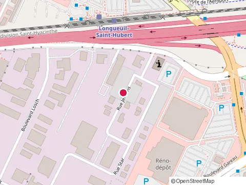 Location of les Pieux Rive Sud Inc at 2750 Rue Jensens, Saint-Hubert