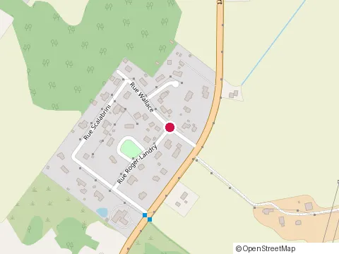 Location of les Planchers Alain Paradis Enr at 6 Rue Wallace, Sherbrooke