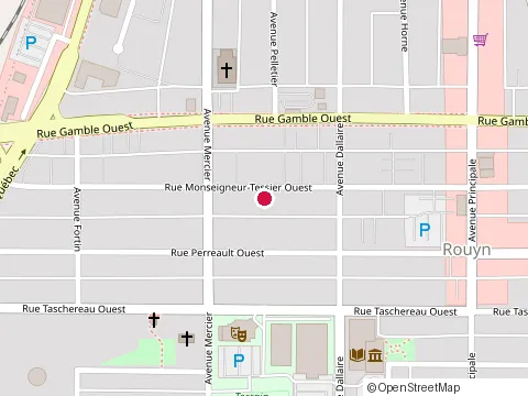 Location of les Planchers du Nord Inc. at 2-117 Rue Monseigneur-Tessier O, Rouyn-Noranda