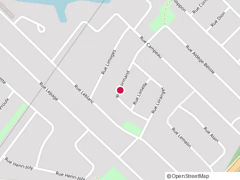 Location of les Plâtrages Samuel at 9936 Rue Loranger, Mirabel