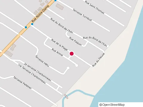 Location of les Plâtriers Mercenaires Inc at 35 Rue de la Plage, Lavaltrie