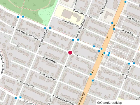 Location of les Plats Tupperware de Manon et Sylvain at 8724 Rue de Forbin-Janson, Montréal