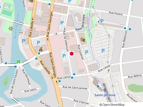 Location of les Pompes de Beton Saint-Jerome at 238 Rue Godmer, Saint-Jérôme