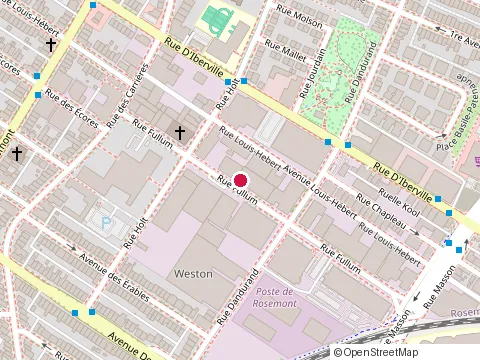 Location of les Pousses Urbaines at 5679 Rue Fullum, Montréal