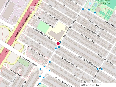 Location of les Pupusas d'Abuela at 7851 avenue des Ormeaux, Anjou