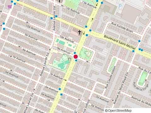 Location of les Réalisations Bouchard at 4823 place Henri-Valade, Montréal
