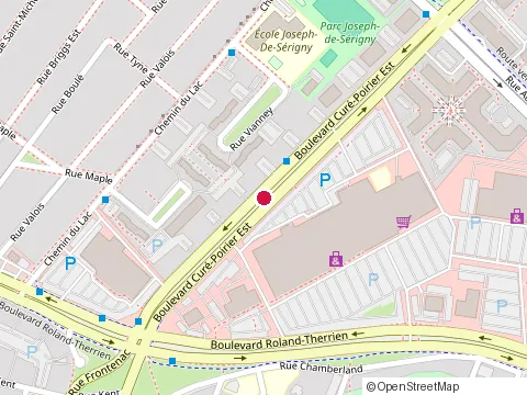 Location of les Restaurants Métisse Inc at 1006 boulevard Curé-Poirier O, Longueuil