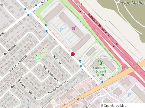 Location of les Services Comptables Gfm at 2315 avenue Saint-Jean-Baptiste, Québec
