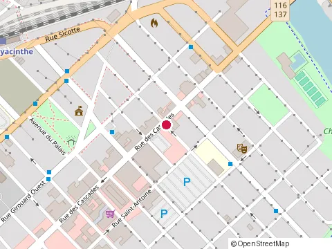 Location of les Services Fitritech, Saint-Hyacinthe