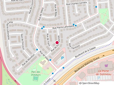 Location of les Soins de Santé Klinik Pam at 225 Bd de la Gappe Porte 8, Gatineau