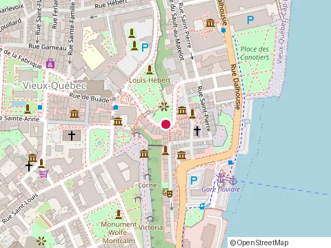 Location of les Terrassements Michel Granger at 1306 de la Montagne, Québec
