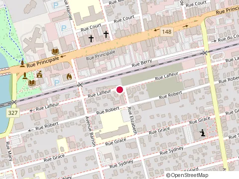 Location of les Thés d'Argenteuil at 432 Rue Lafleur, Lachute