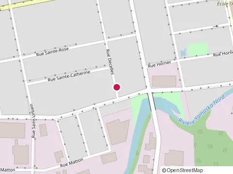 Emplacement de les Toitures Desloges – Couvreur Bardeaux & Toiture Estrie au 205 Rue Decelles, Granby