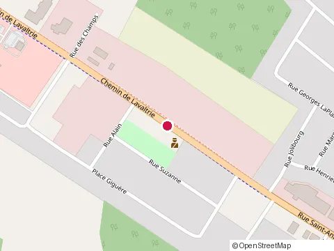Location of les Toitures Lanaudière at 580 Chem. de Lavaltrie #103, Lavaltrie