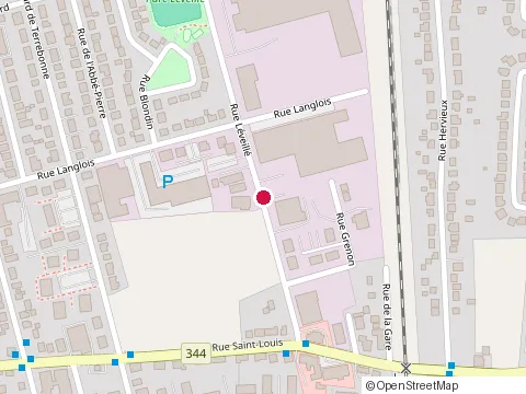 Location of les Toitures Martin Lafleur Inc. at 450 Rue Léveillé, Terrebonne