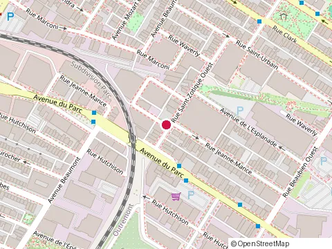 Location of Lesco Légal at 201 Rue Saint-Zotique Est, Montréal