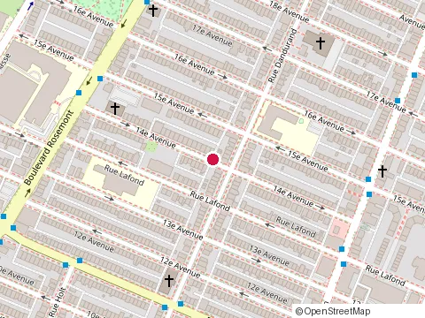Location of Lesentreprisesgregorinc at 5641 14E Avenue, Montréal