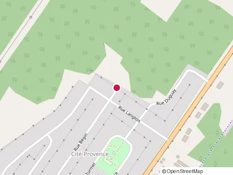 Location of Lessard Pierre at 3388 Begin, Thetford Mines
