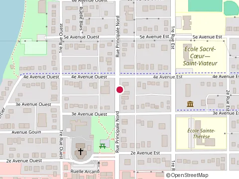 Location of Lessardjulien at 171 Rue Principale N, Amos