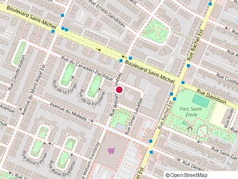 Location of Lesson Mechanical Contractors at 204 A 3000 Omer Lavallee Rue, Montréal