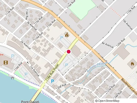 Location of Lesva Location Commerciale at 600 118E Rue, Saint-Georges