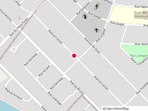 Location of Levesque Normand at 815 avenue Cartier # 2, Sept-Îles