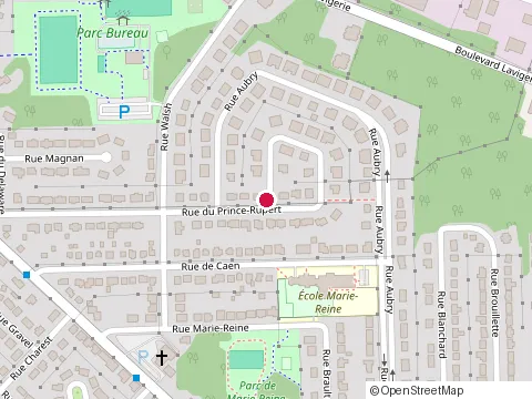Location of Lg Acoustique Inc at 646 Rue du Prince-Rupert, Sherbrooke