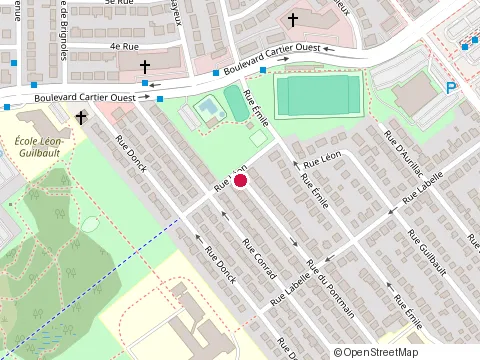 Location of Lgm Comptabilite & Admin at 98 Rue du Pontmain, Laval