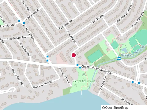 Location of Lgr Construction Solutions at 596 Rue Maisonneuve, Laval