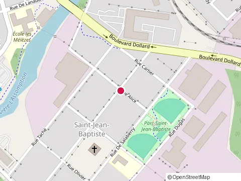 Location of Liard Construction Inc. at 599 Bd Base-de-Roc, Joliette