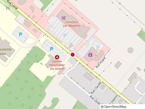 Location of Librairie Tabagie le Signet at 3560 Rue Laval, Lac-Megantic