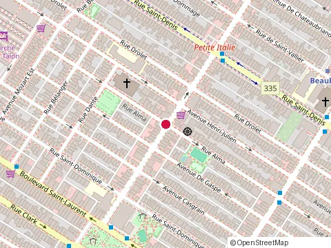Location of Librandi Rolando at 6701 Alma Rue, Montréal