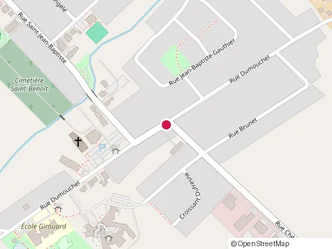 Location of Library de Mirabel-Secteur de Saint-Benoît at 9020 Rue Dumouchel, Mirabel