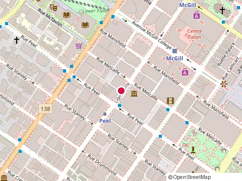 Location of Libre Service Maisonneuve at 1022 boulevard de Maisonneuve E, Montréal