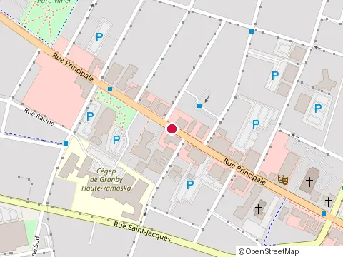 Location of Lichette Glacé Inc at 229 Rue Principale, Granby