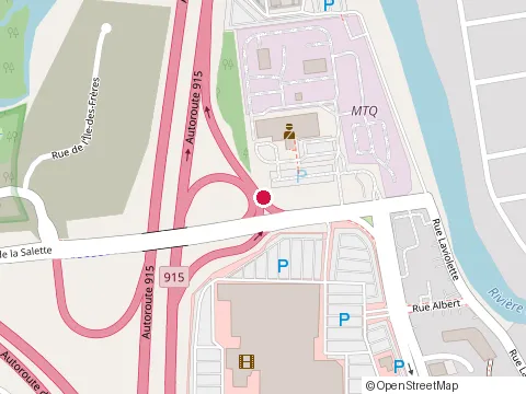 Location of Lides22 at 212 Rue Deschambault, Saint-Jérôme