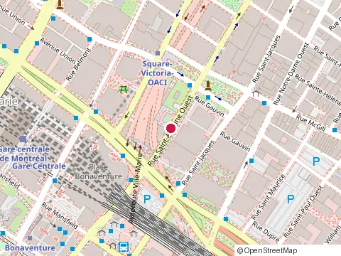 Location of Lightspeed at 300-700 St-Antoine E, Montréal