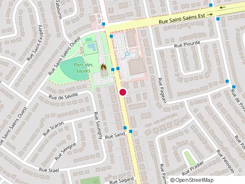 Location of Ligue de Baseball Vimont-Auteuil at 6200 boulevard des Laurentides, Laval