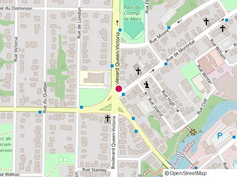 Location of Ligue la Lv®Che de l'Estrie at 432 boulevard Queen-Victoria, Sherbrooke