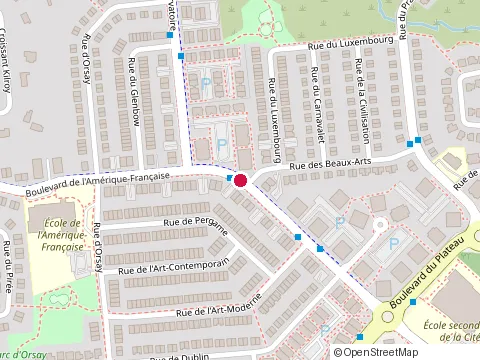 Location of Likam Sporting Cf at 67 Boulevard de l'Amérique-Française, Gatineau