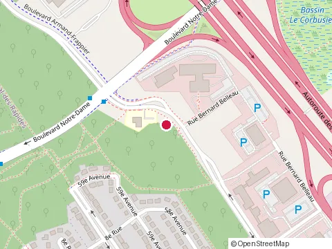 Location of Lilium Diagnostics at 275 boulevard Armand-Frappier, Laval